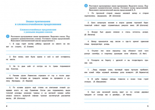Александрова Тренажёр Русский язык 9 класс Пунктуация