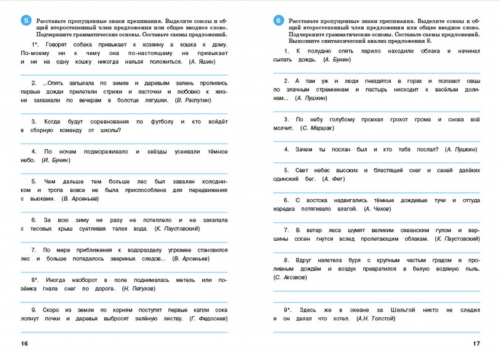 Александрова Тренажёр Русский язык 9 класс Пунктуация